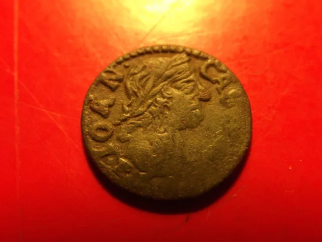 Poland Lithuania 1665 KRACOW solidus TLB Johann Casimir copper coin 65 POLO