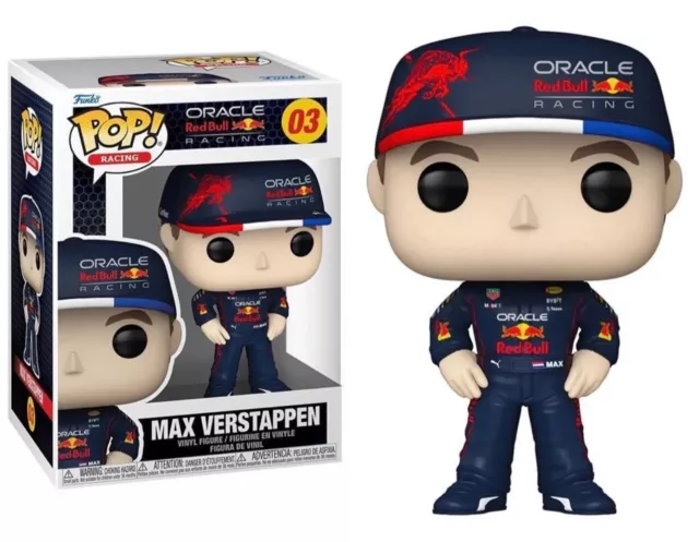 Funko Pop! Racing Oracle Red Bull Racing Max Verstappen 03 - NUEVO in STOCK