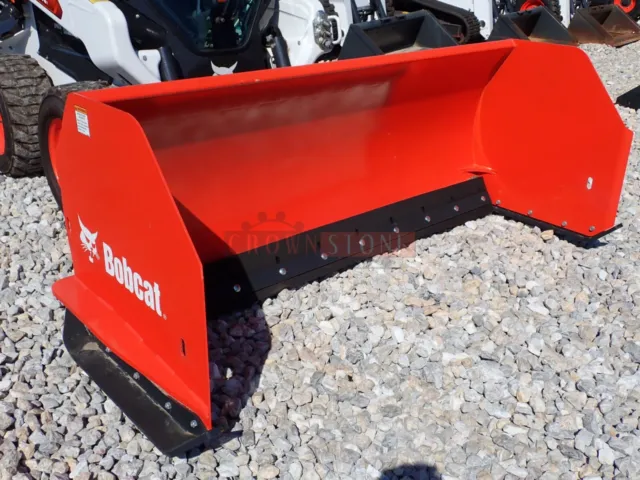 Brand New Bobcat 94'" Snow Pusher Attachment For Skid Steers, Ssl Quick Attach