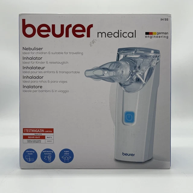 Beurer IH 55 Inhalator, Inhaliergerät mit Schwingmembran-Technologie