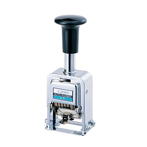 Lion -Line Heavy-Duty Automatic Numbering Machine 5-Wheel 1 Numbering Machine...