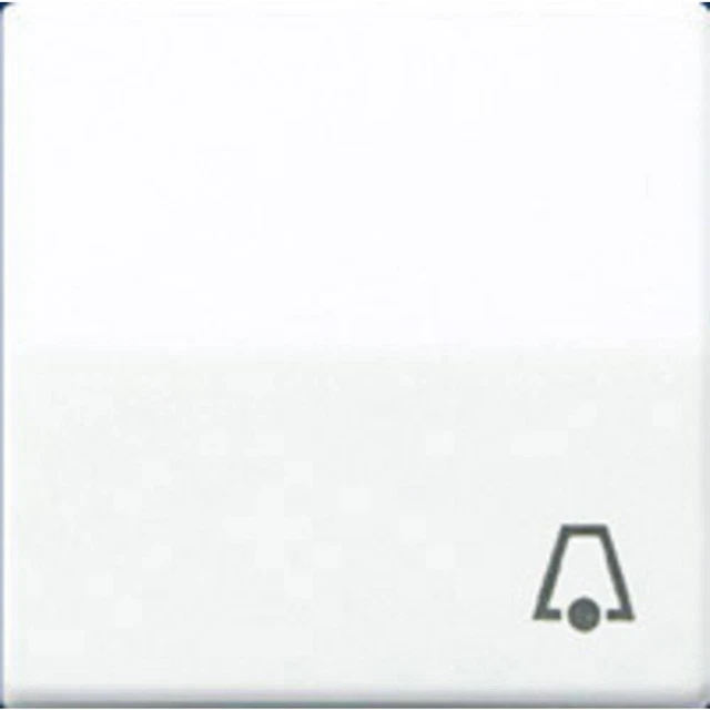 Jung simple Insert Bouton-poussoir blanc-alpin AS591KWW