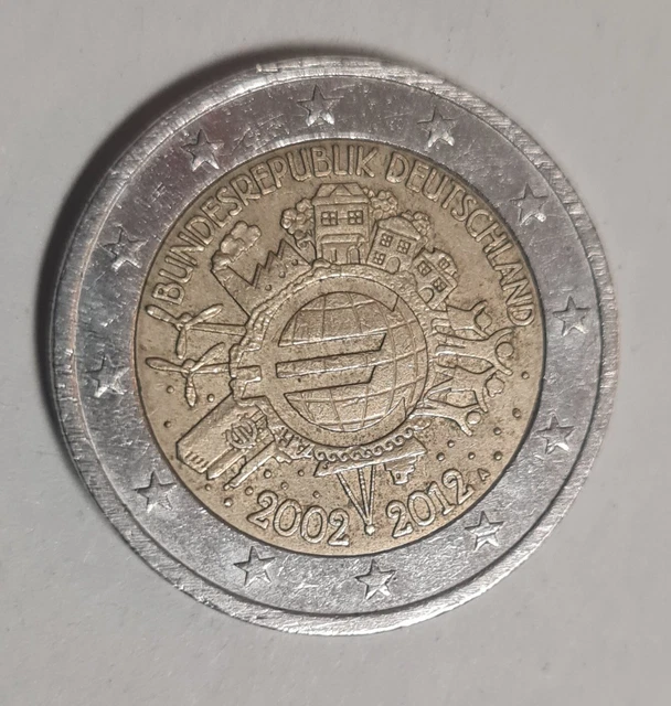 2 Euro Münze Bundesrepublik Deutschland 2002 Bis 2012 2 EURO MÜNZE Gedenkmünze Bundesrepublik Deutschland 2002 - 2012 EUR 550