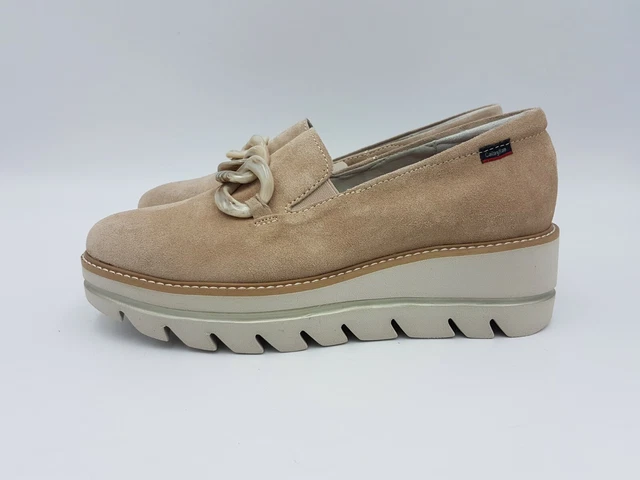 SCARPE DONNA SNEAKERS CALLAGHAN 14844 Party Line beige primavera