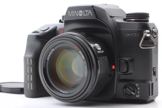 [MINT] Minolta a7 α7 Maxxum Dynax Alpha Film Camera AF 50mm F1.4 Lens From JAPAN