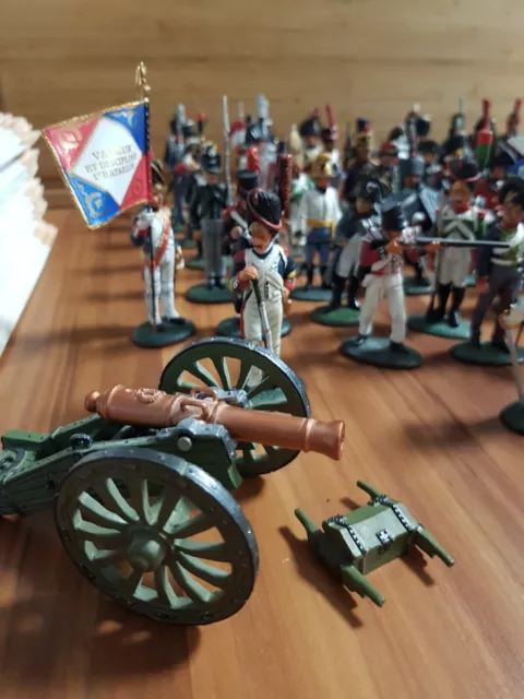 Del Prado Zinnsoldaten 69 Stück der Napoleonischen Kriege / inkl. 68Begleitheft