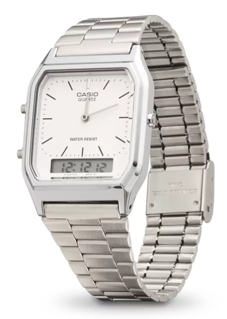 Casio Retro Uhr AQ-230A-7DMQYES Digitaluhr Armbanduhr