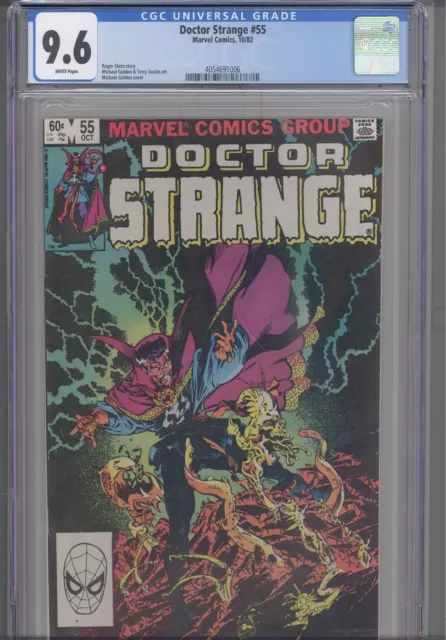 Doctor Strange #55 CGC 9.6 1982 Marvel Comics Michael Golden & Terry Austin Art
