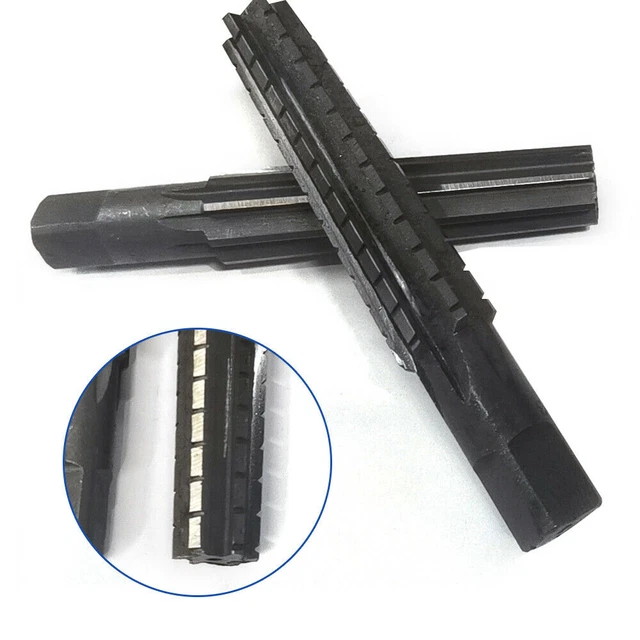 MT3/No.3 Straight Shank Morse Taper Reamer Kit Rough/Finishing 23.825mm Diameter