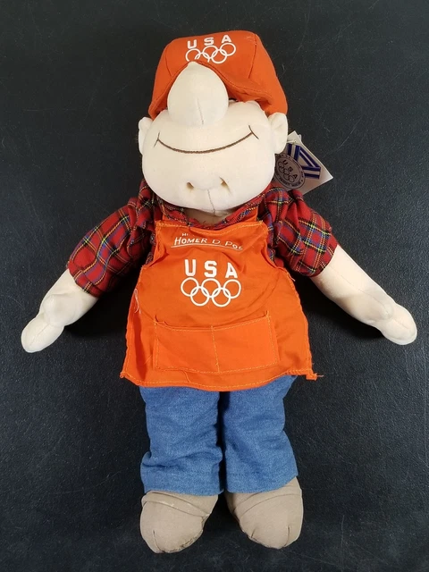 VINTAGE HOME DEPOT Homer D Poe 15” Plush Doll $40.00 - PicClick CA