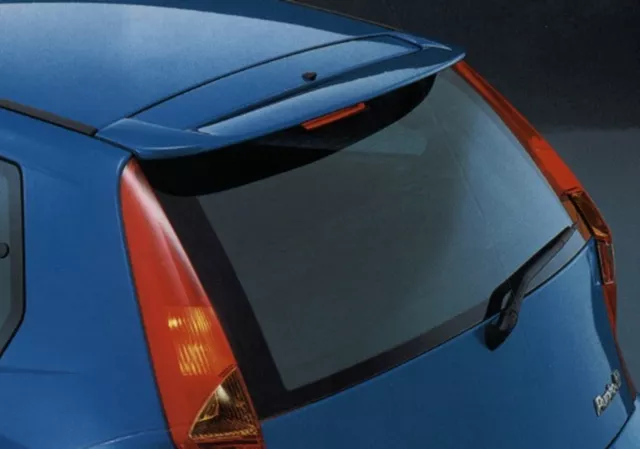 Spoiler Alettone Poster Fiat Punto 2° E 3° Serie 3 Porte Con Primer St072-F106P