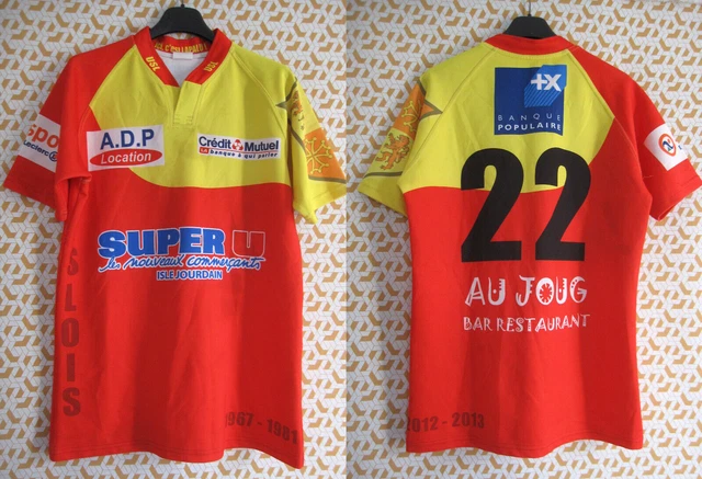 Maillot Rugby Errea Conflent Canigó JOP – Vintage #10 – Taille L