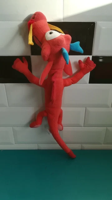 19.11.10.1 PELUCHE DRAGON Mushu Mulan Disney 36cm EUR 14 99