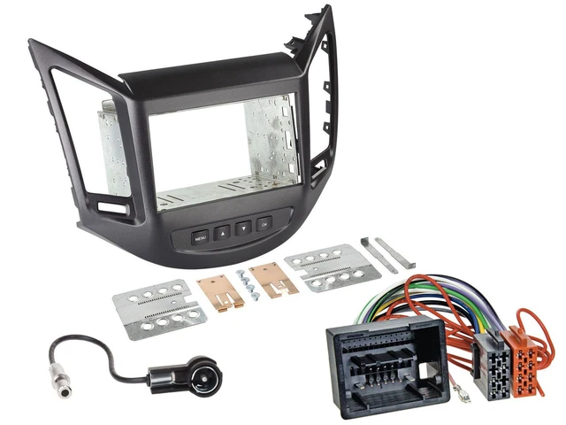 Set di installazione doppio DIN autoradio per Chevrolet Orlando KL1Y/KL1YN dal 10