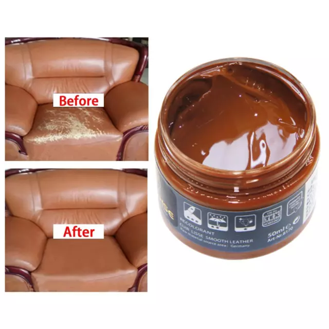Cuir Color Restorer Dye Renew Pâte Cuir Réparation Pour Canapé Canapés Sac