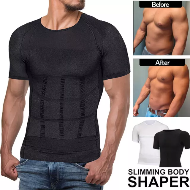 MEN SLIMMING BODY Shaper Posture Corrector Vest Abdomen