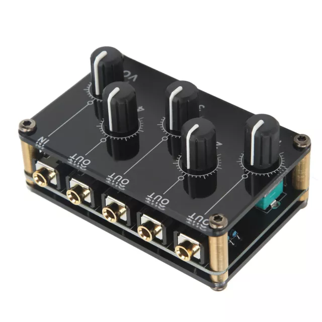 Audiomischer Mini-Stereo-Audiomischer Aus Acryl Und Metall Für Computer