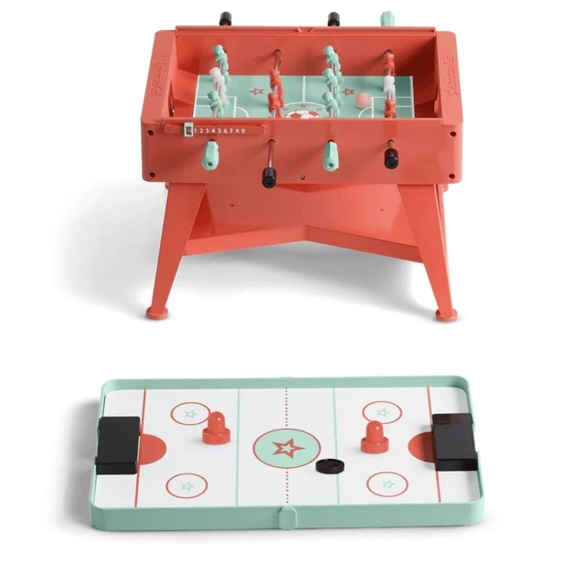 NEW American Girl Doll 3-in-1 Game Night Table Foosball Ping Pong Air Hockey
