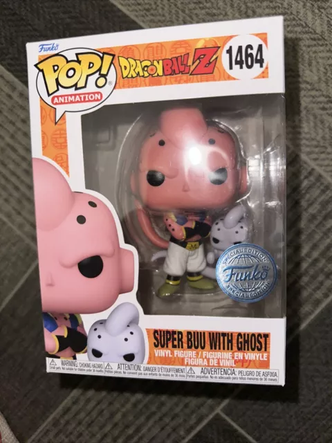 POP! Animation: Dragon Ball Z - Super Buu with Ghost #1464 (PR: Chalice  Collectibles Exclusive)