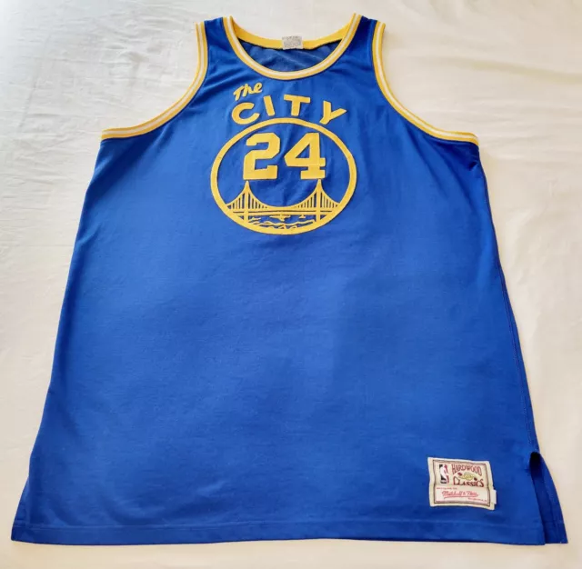 AUTHENTIC Mitchell & Ness Rick Barry #24 San Francisco Warriors jersey 56 3XL AUTHENTIC Mitchell & Ness Rick Barry #24 San Francisco Warriors jersey 56 3XL