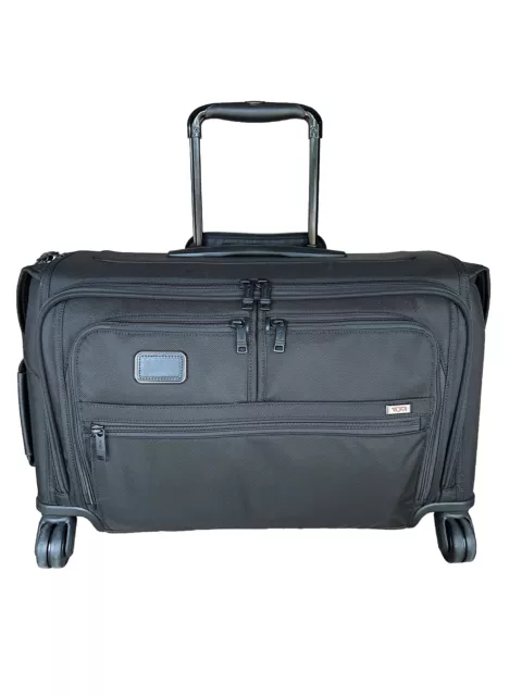 Tumi Alpha 3 Garment 4 Wheeled Carry-On Bag Black $950 NEW 117150 1041 2203038