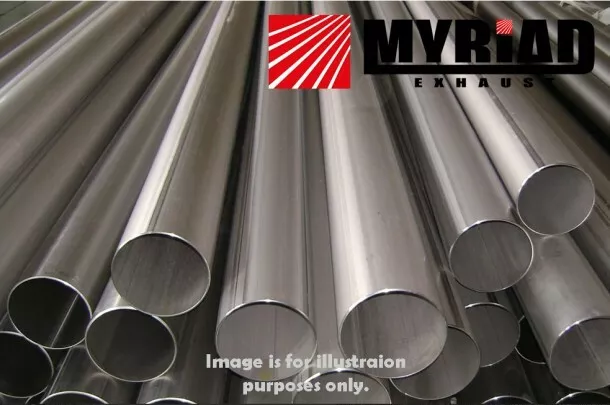 Stainless Tube Pipe 304 All Diameters & Lengths Repair Exhaust Tubing Section