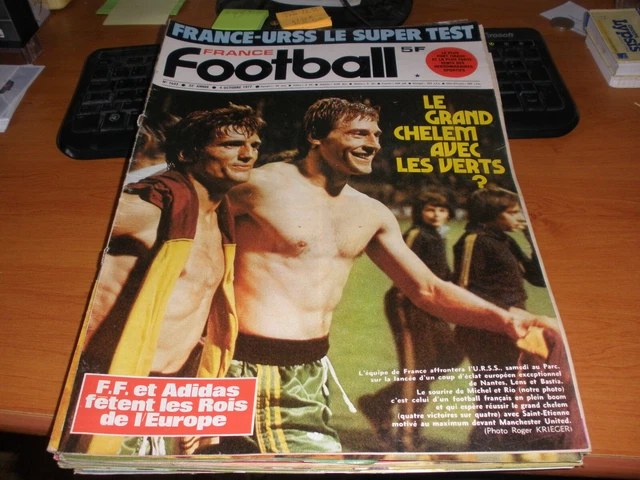 France Football N°1493 De 1974 – L'exploit ASSE 5-1 Hadjuk Split, édition Originale