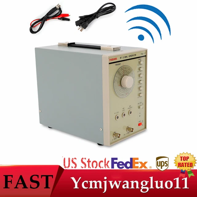 HIGH FREQUENCY RF/AM Radio Frequency Signal Generator 110V TSG17