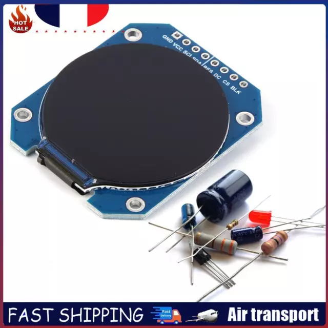 1.28 Inch TFT Colorful Display Module 240x240 Pixels HD IPS 2.8-3.3V for Arduino