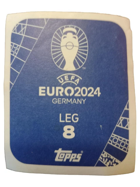 STICKER TOPPS UEFA EURO 2024 EURO PARALLEL LEGEND FRANZ BECKENBAUER # LEG 9