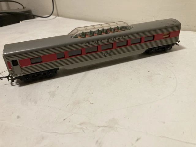 HORNBY TRI-ANG OO R25 Transcontinental 20425 Vista Dome Coach VGC ...