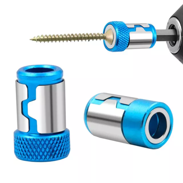 Universal Magnetic Ring Metal Screwdriver Bit For Drill Bit Magnet Powerful R JI
