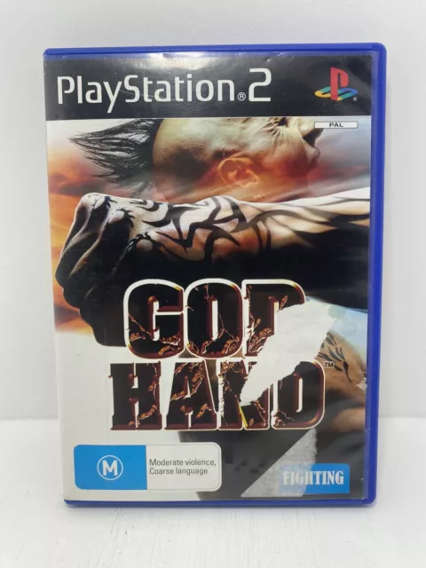 GOD HAND  (2006) PS2 PAL Complete with manual  CAPCOM PLAYSTATION 2