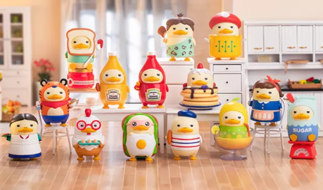 POP MART Duckoo in the Kitchen Series Home Food Blind Box Confirmed Figure