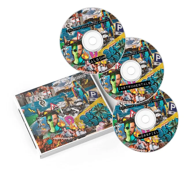 NEU 3-CD-Box SDP "Ein gutes schlechtes Vorbild" Album+Hörspiel+Instrumentals