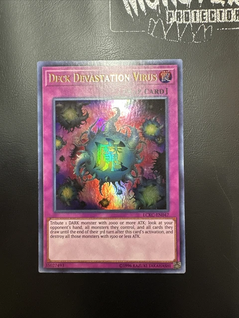 Yugioh Deck Devastation Virus Ultra Rare Lckc-En047 Mixed Editions