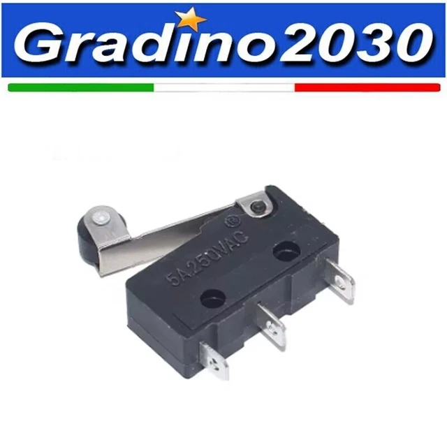 Interruttore Di Fine Corsa Orizzontale Con Rullo A 90 ° 250V 10A CF7312 Fato - Foto 5