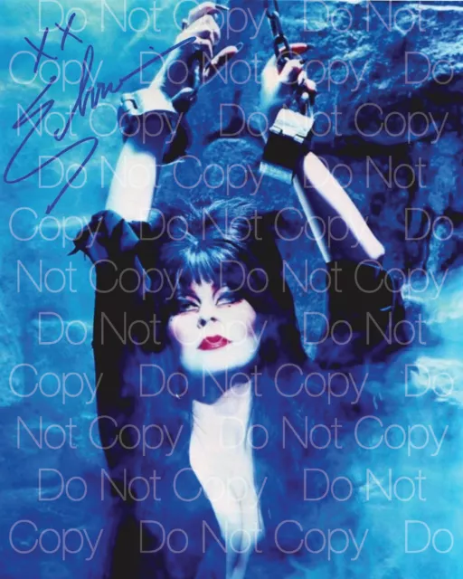 Elvira Mistress of the Dark signed 8X10 photo picture poster autograph RP