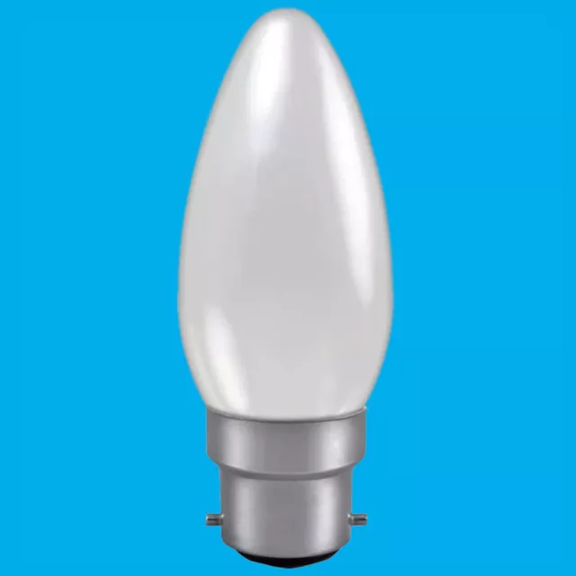 4x 25W Transparent Bougie Dimmable Filament Ampoule B22 BC Douille