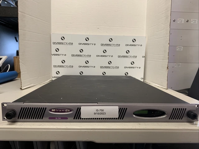 Miranda ImageStore IS-750 HD/SD Master Control Channel Branding Processor