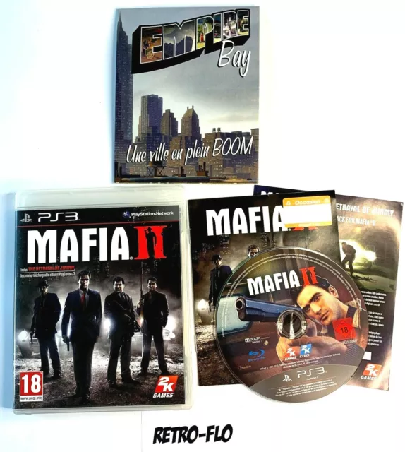 Mafia II 2 - Game sony PLAYSTATION PS3 - Complete Mint