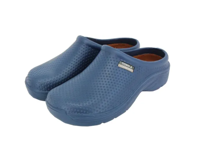 Town & Country Navy Casual Cloggies