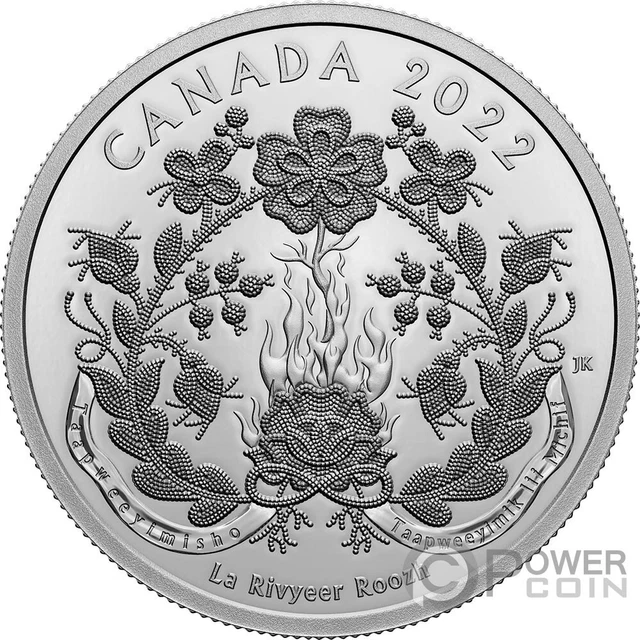 RED RIVER METIS Generations Silver Coin 20$ Canada 2022