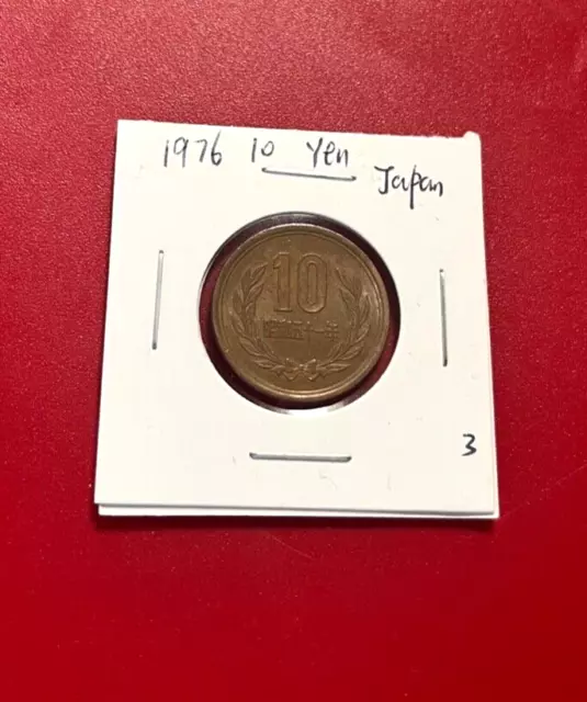 1976 Japan 10 Yen Münze - Schöne Welt Münzen
