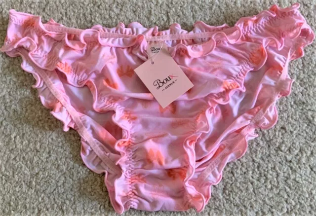 Women Satin Briefs Panties Underwear Sex Lingerie Bow Frilly Silky