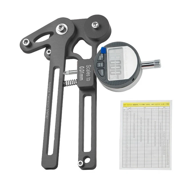 Tensiometer Spoke Tension Meter Bicycle Accessories Repair Tools Spokes