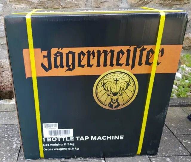 Jägermeister TAP Maschine  1-BOTTLE-TAP * Zapfanlage * Schankanlage NEU & OVP