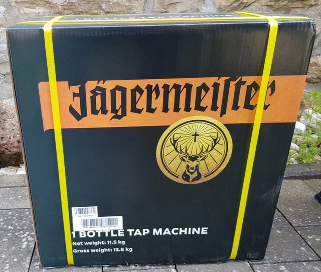 Jägermeister TAP Maschine  1-BOTTLE-TAP * Zapfanlage * Schankanlage NEU & OVP