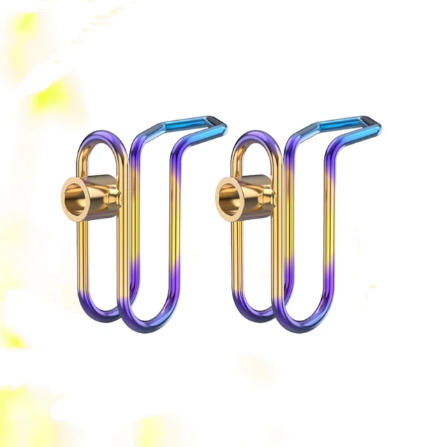 2 Pcs Wall Mount Hat Holder Stainless Steel S Hooks Wall Mounted Hooks Universal