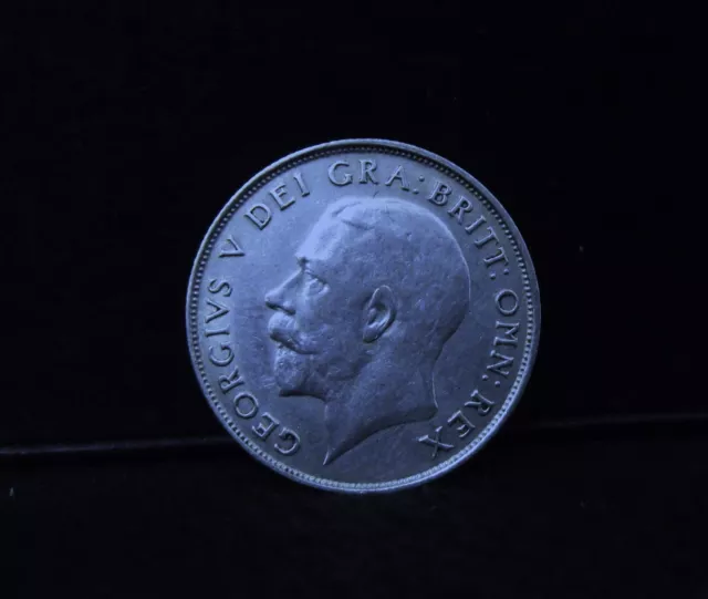 1920 Great Britain One Shilling Silver Coin High Grade